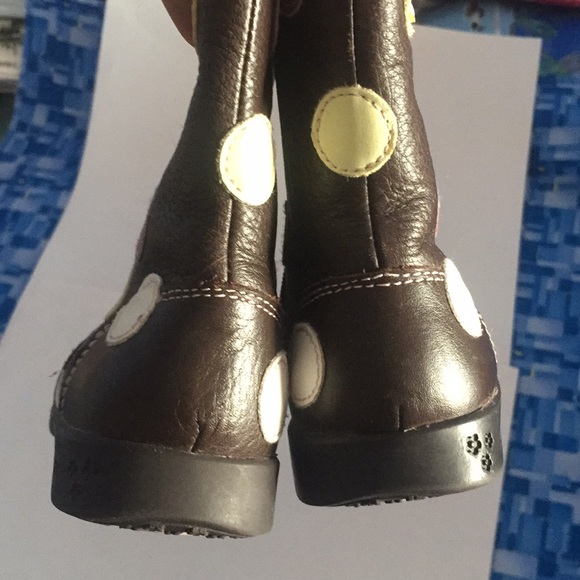 Pediped GUC chocolate brown boots size US 6-6.5 - Picture 8 of 12